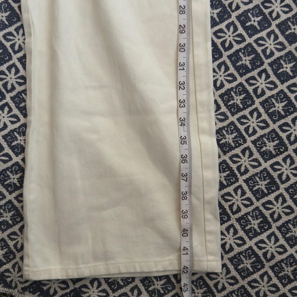 HYFVE Cargo Carpenter Women's Cream and Tan Pants SZ L - Picture 5 of 5